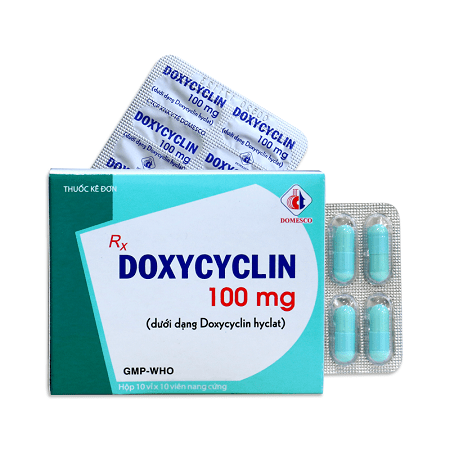 Thuốc kháng sinh Doxycycline điều trị bệnh lậu