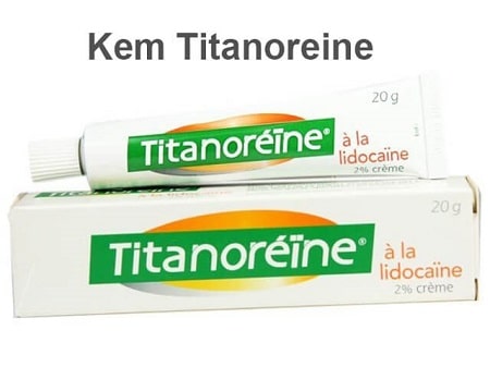 Thuốc bôi giảm ngứa hậu môn Titanoreine
