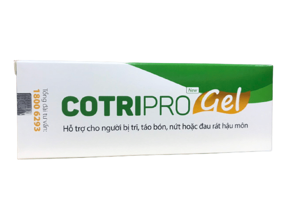 Gel bôi trĩ Cotripro Gel