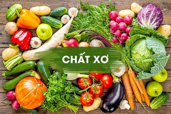 Các loại rau xanh và thực phẩm giàu chất xơ